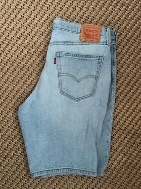 Levi's Light Blue Men's Denim Jean Shorts